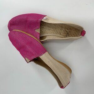 Soles for Change Handmade Alpargata Sandals Pink 9